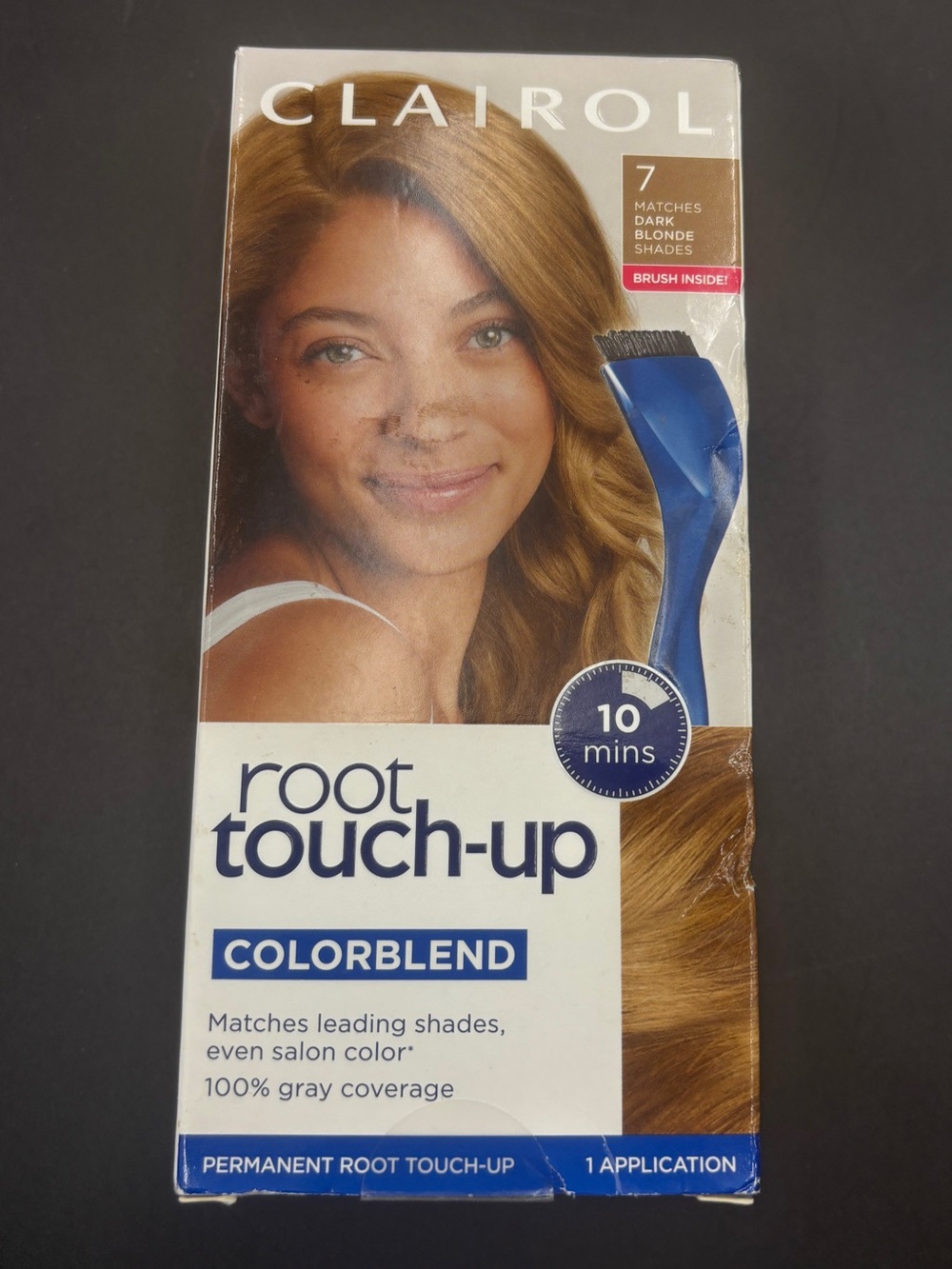 Clairol Root Touch-Up Permanent Hair Color - Shade 7 Dark Blonde (Brand New)